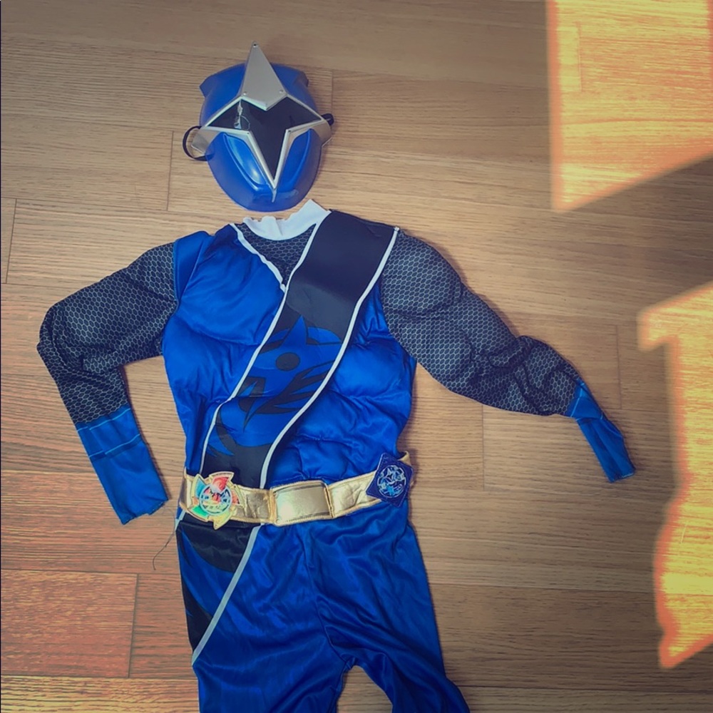 Blue power Ranger costume